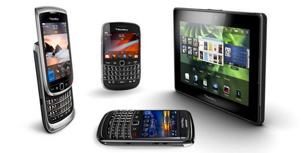 BlackBerry смартфоны и планшетный компьютер PlayBook